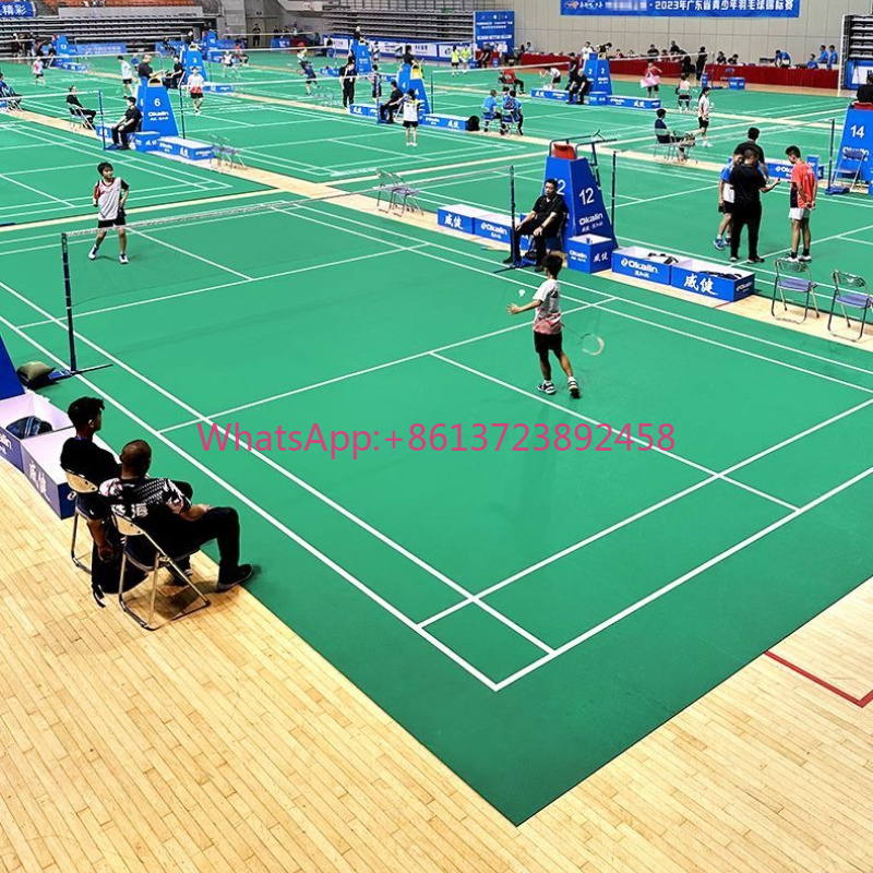 Badminton Hall - Tapete para cancha de bádminton, interior,
