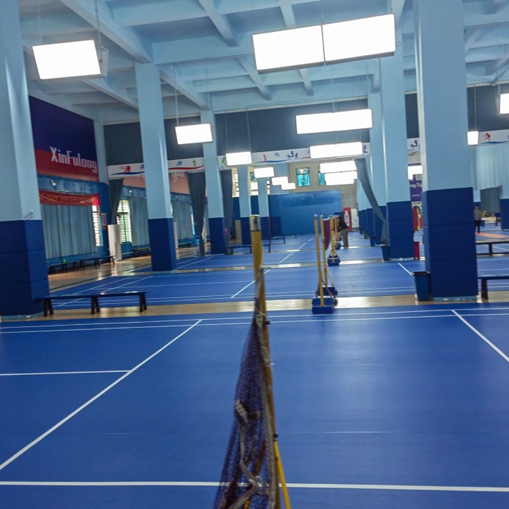 Badminton Logo - Beable Estera de cancha de bádminton