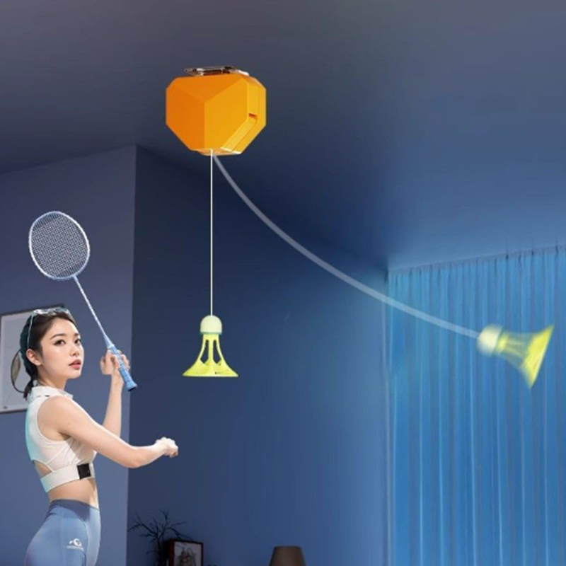Badminton Rebound Trainer - Entrenador de Bádminton con Rebote Ajustable,