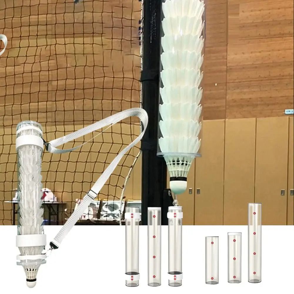 Badminton Youtube - Tubo magnético, cilindro de bádminton, volantes,