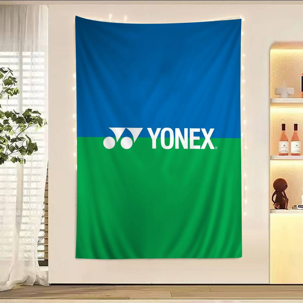 Badminton Yonex - Tapiz de dibujos animados de bádminton