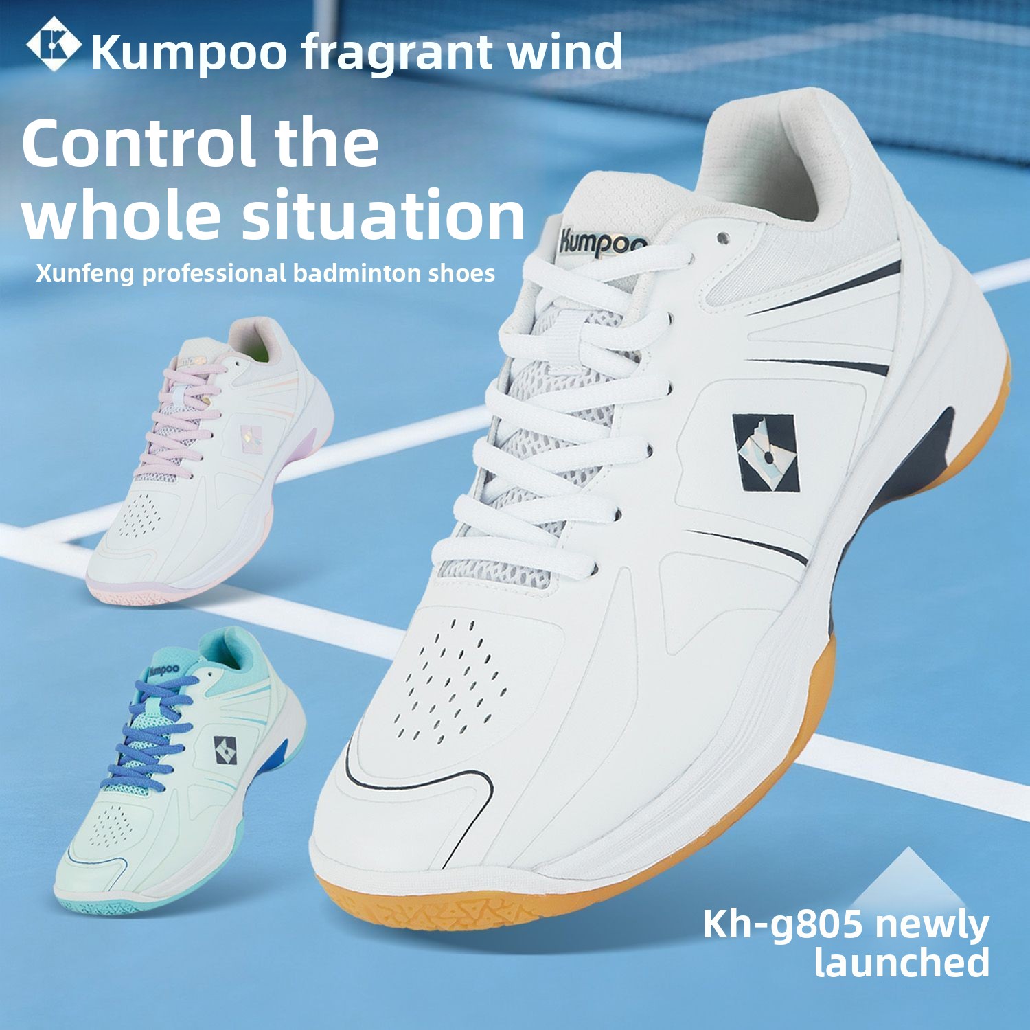 Badminton Victor - Zapatos de bádminton Kumpoo KH-G805 Wang