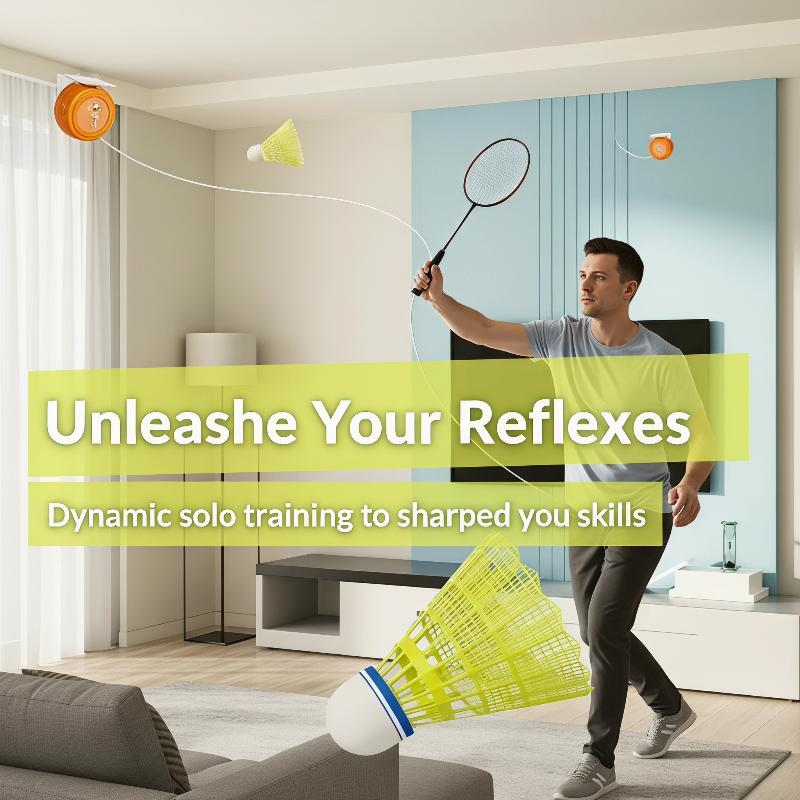 Entrenador de Bádminton Automá - Badminton Rebound Trainer reseña y precio