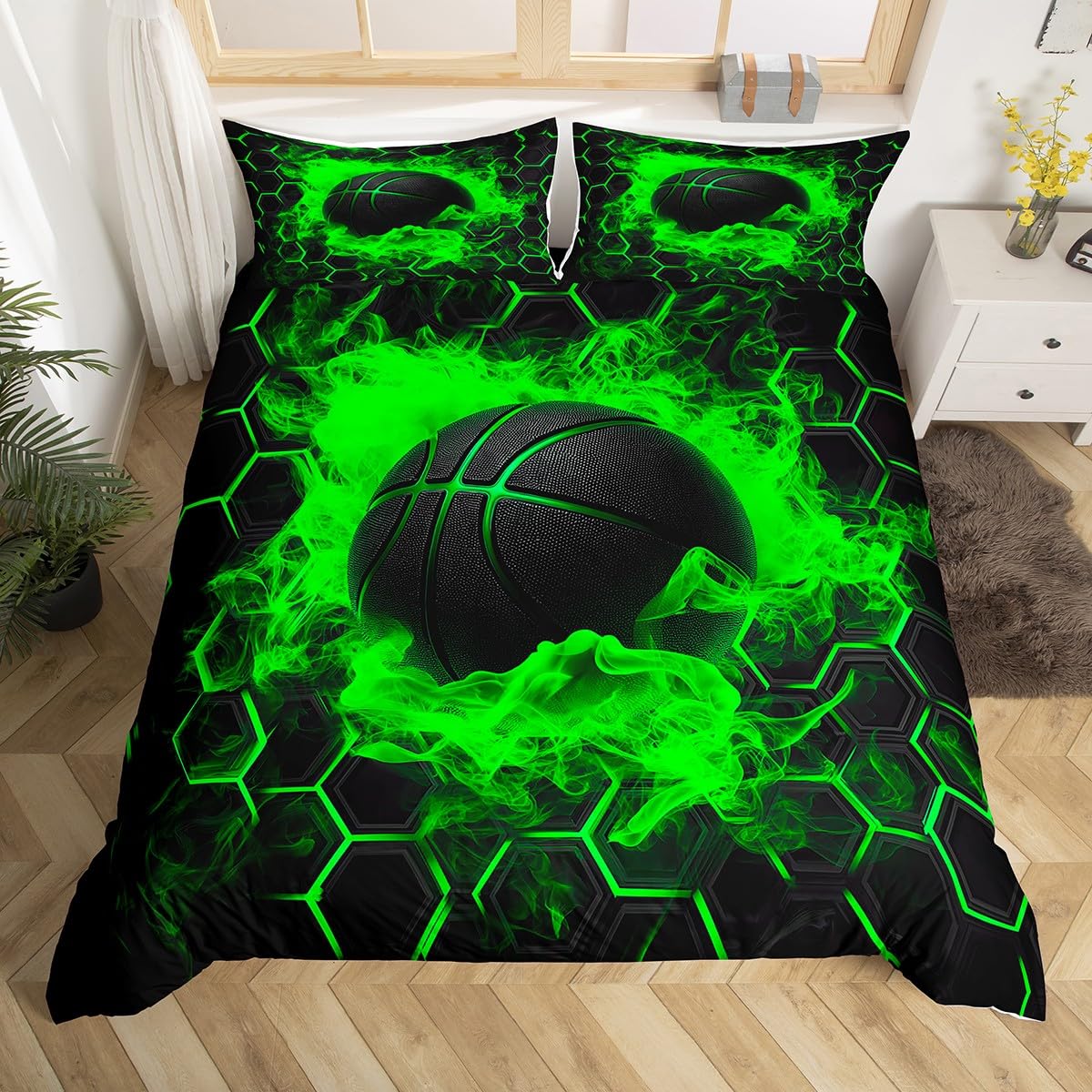 Funda de Edredón de Baloncesto - Badminton Zone reseña y precio