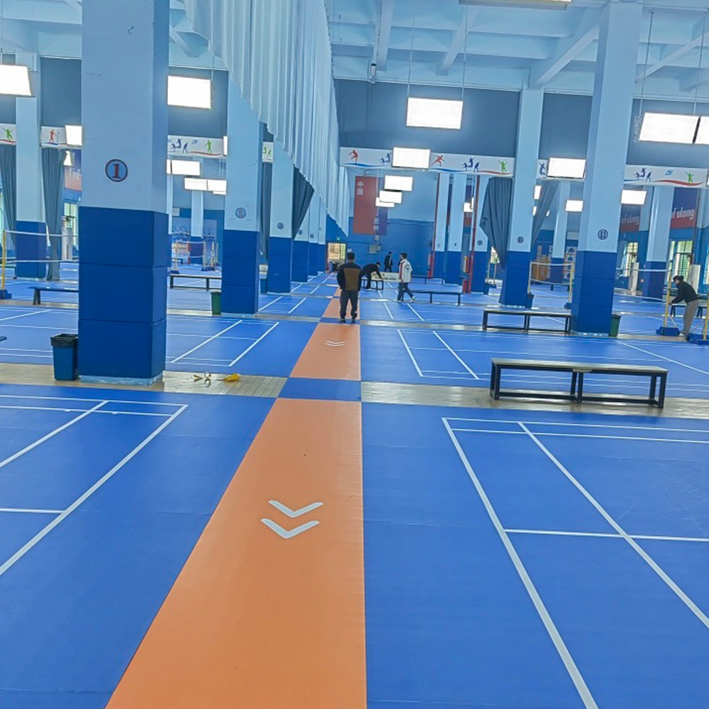 Beable Estera de cancha de bád - Badminton Logo reseña y precio