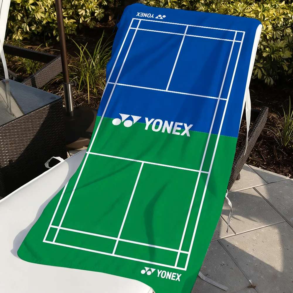 Toalla de playa grande Y-Yonex - Badminton Logo reseña y precio