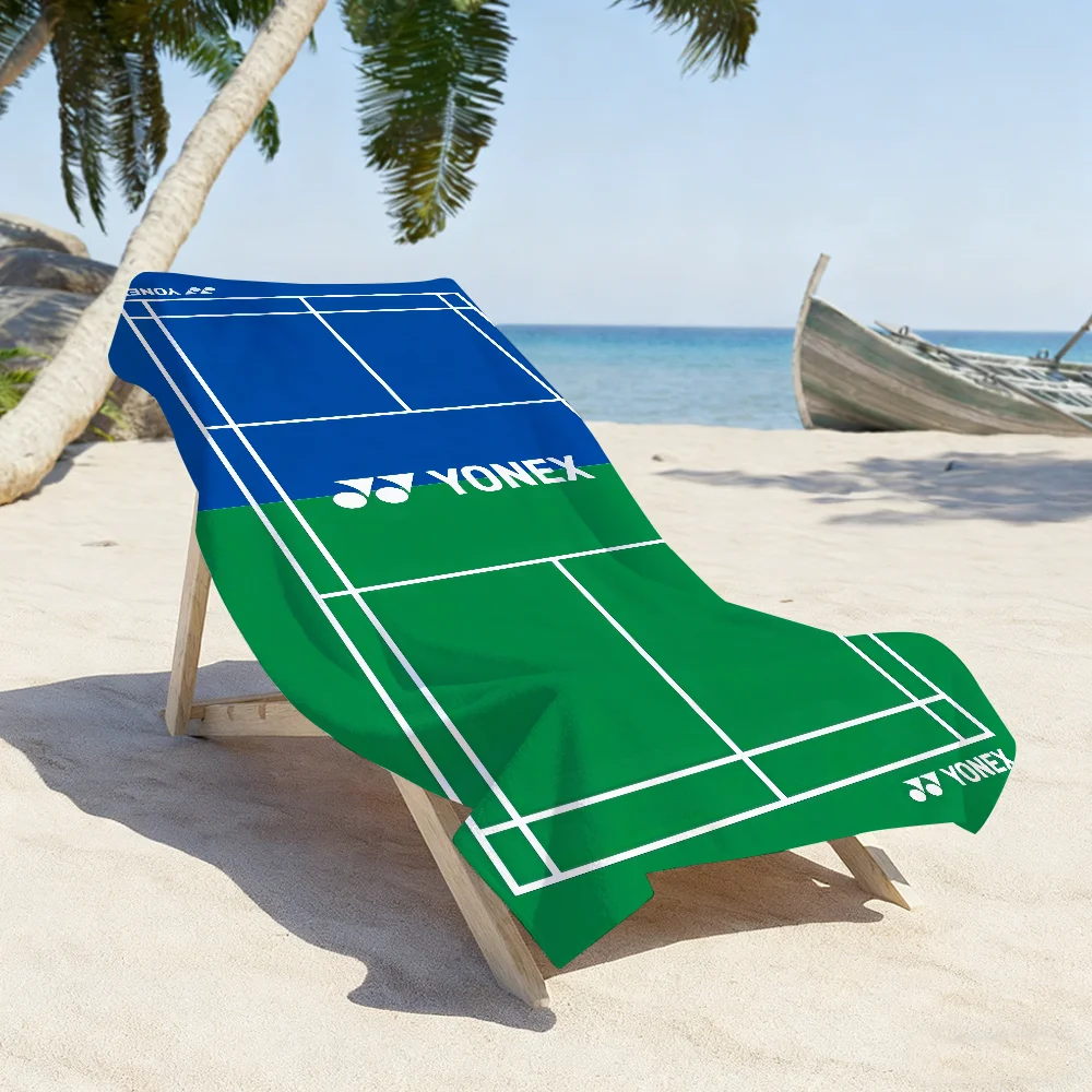 Toalla de playa grande Y-Yonex - Badminton Logo reseña y precio