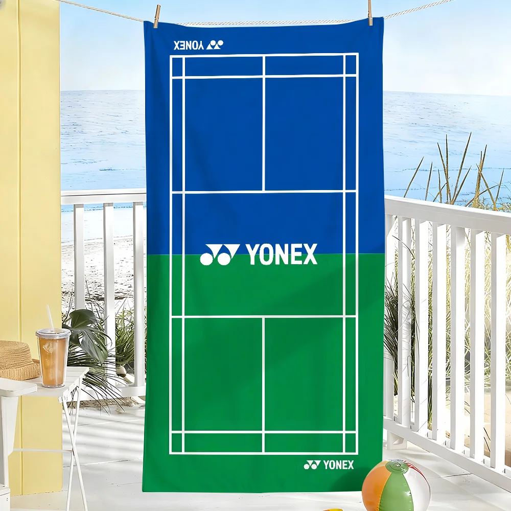 Toalla de playa grande Y-Yonex - Badminton Logo reseña y precio