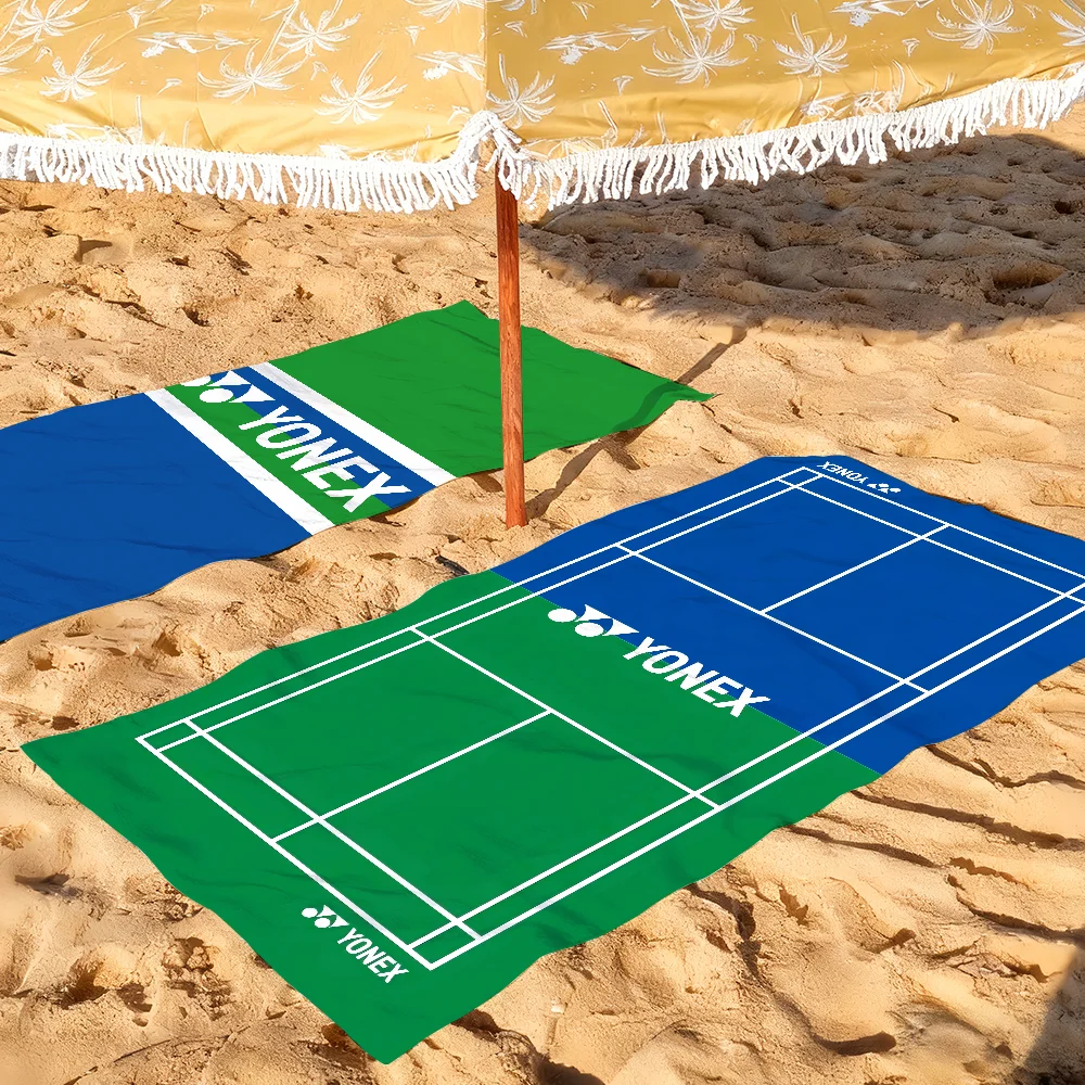 Toalla de playa grande Y-Yonex - Badminton Logo reseña y precio