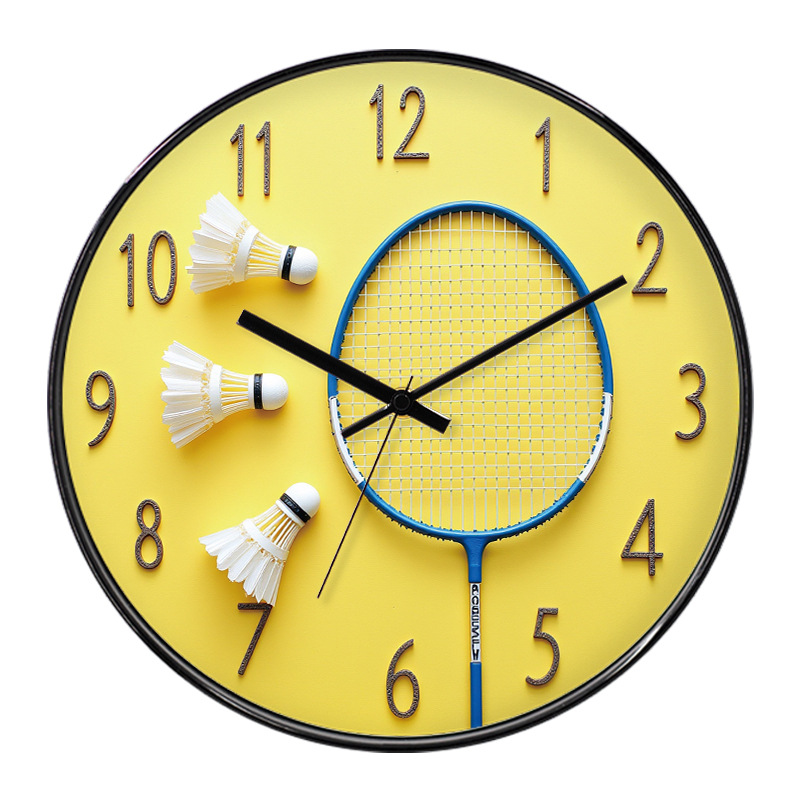 Reloj de Pared para Pista de B - Badminton Hall reseña y precio