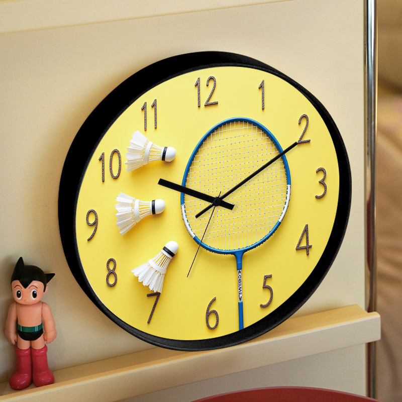 Reloj de Pared para Pista de B - Badminton Hall reseña y precio