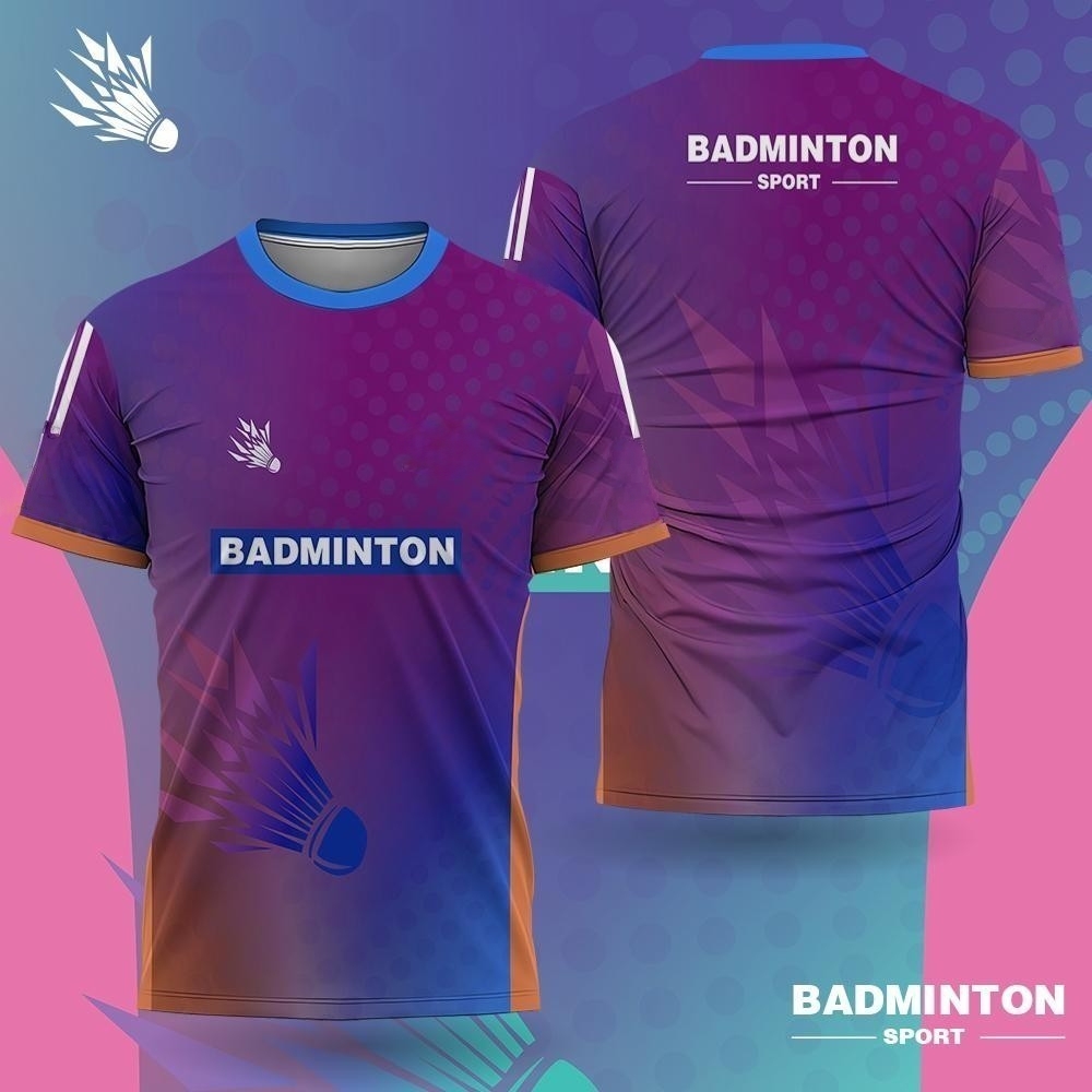 Ropa de bádminton para hombre, - Badminton Logo reseña y precio