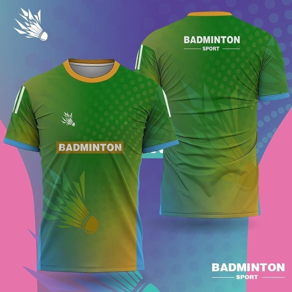 Ropa de bádminton para hombre, - Badminton Logo reseña y precio