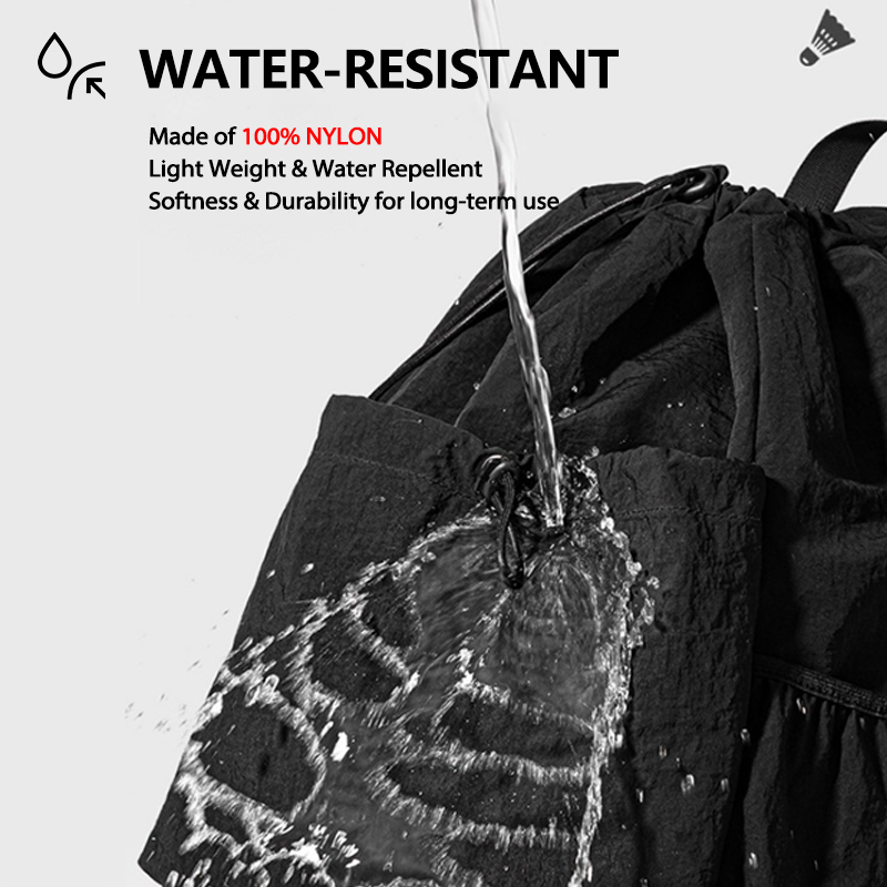 Mochila Deportiva con Cordón y - Badminton Logo reseña y precio