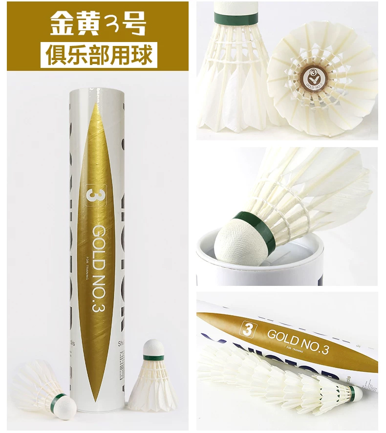 12 piezas/tubo Victor Gold1/Go - Badminton Youtube reseña y precio