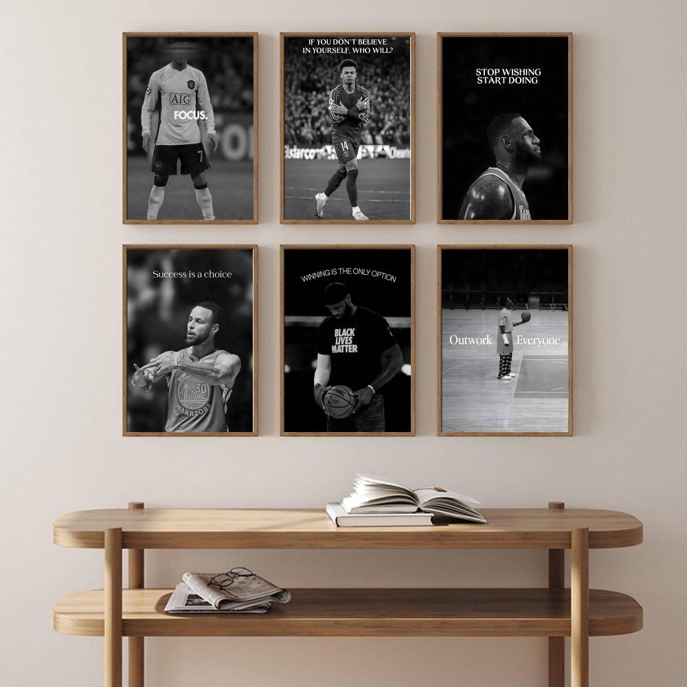 Póster de cita inspiradora de  - Badminton Zone reseña y precio