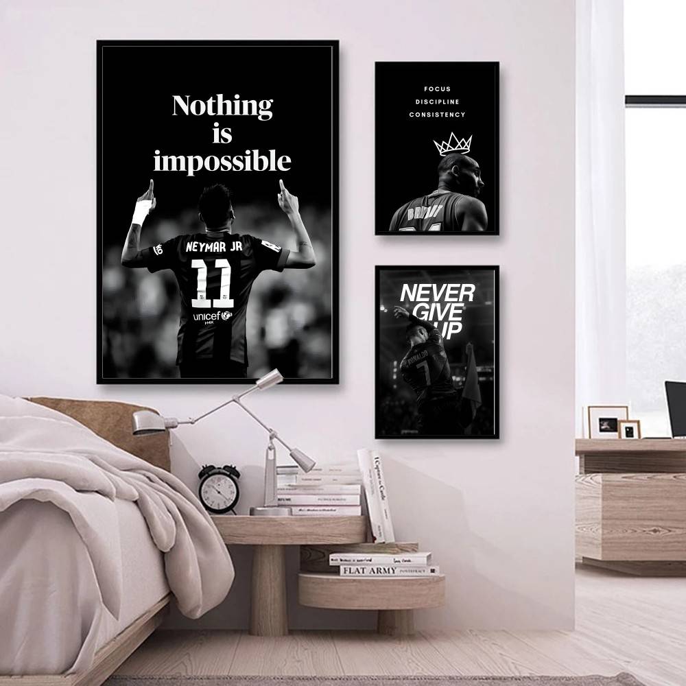 Póster de cita inspiradora de  - Badminton Zone reseña y precio
