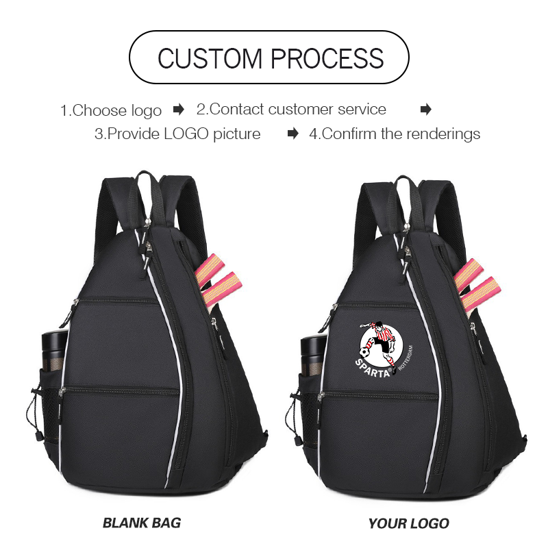 Mochila personalizada para raq - Badminton Logo reseña y precio