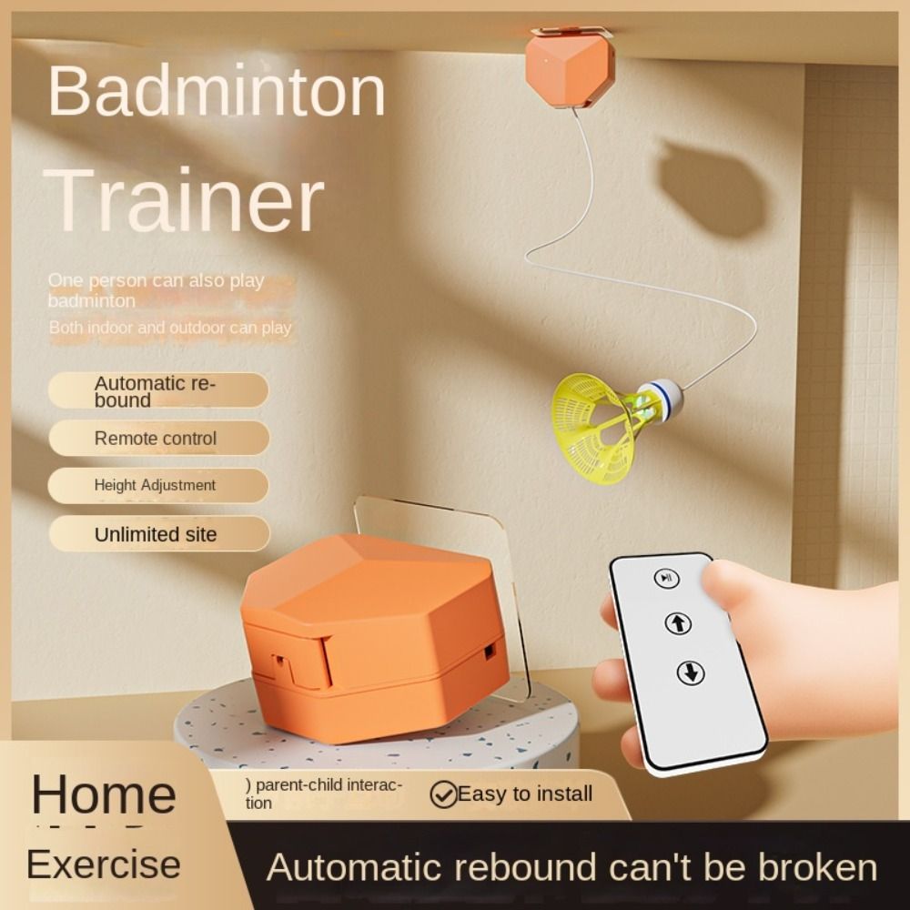 1 Set de Entrenador Eléctrico  - Badminton Rebound Trainer reseña y precio
