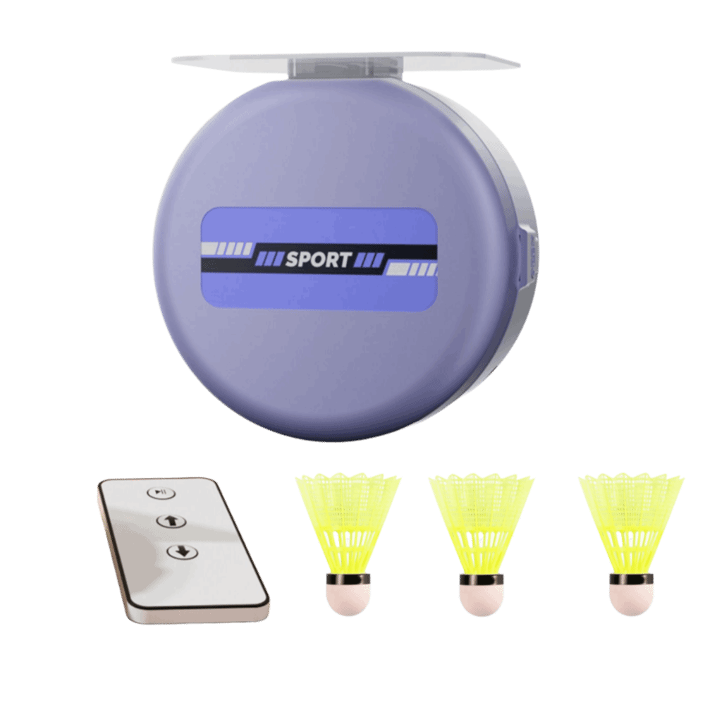 8 unidades de entrenador de bá - Badminton Rebound Trainer reseña y precio