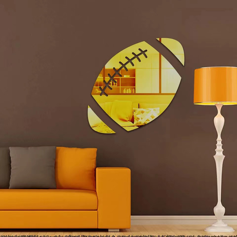Pegatinas de pared de espejo d - Badminton Zone reseña y precio