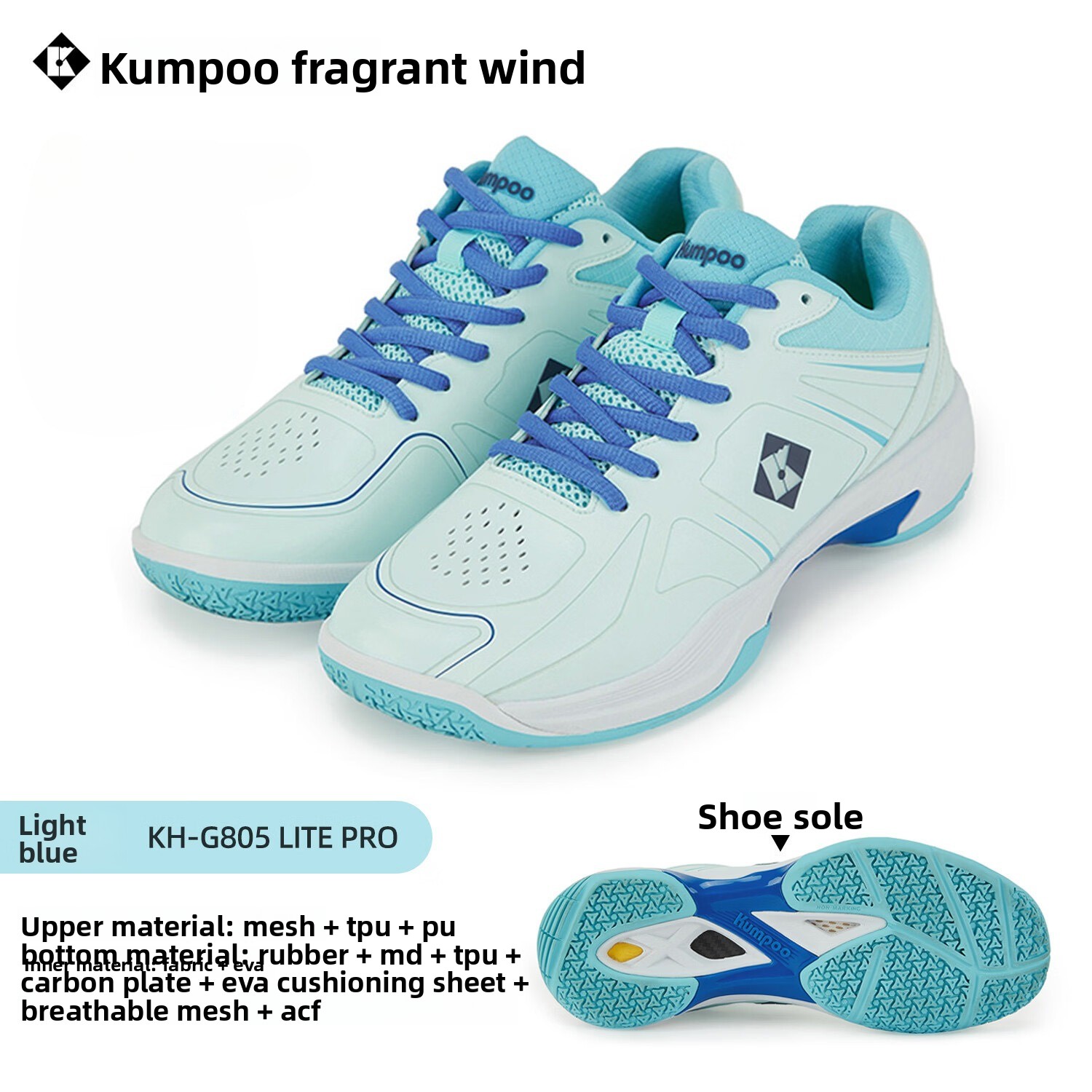 Zapatos de bádminton Kumpoo KH - Badminton Victor reseña y precio