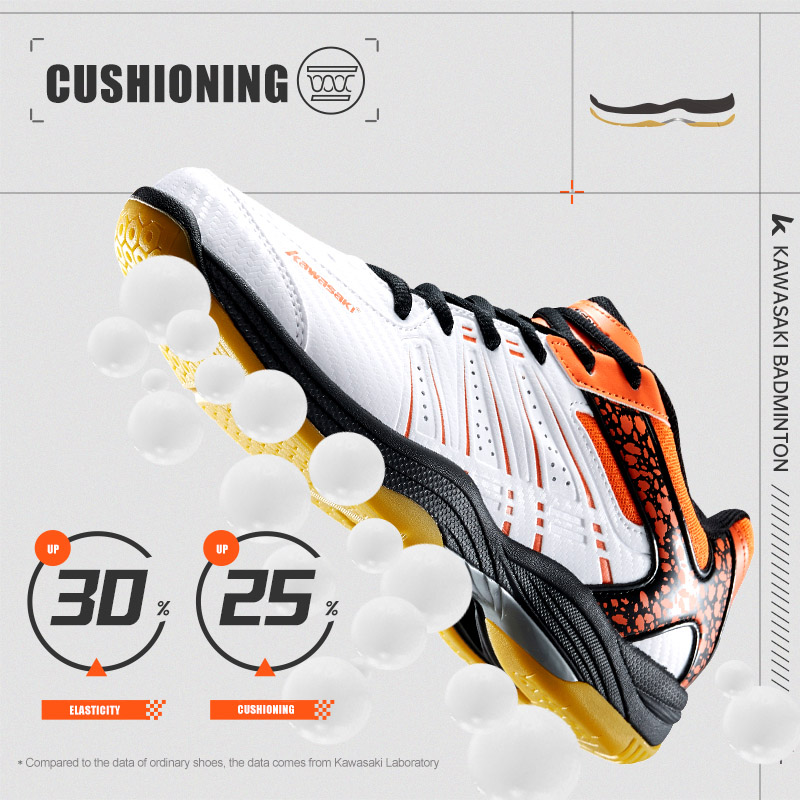 Zapatos de bádminton Kawasaki, - Badminton Victor reseña y precio