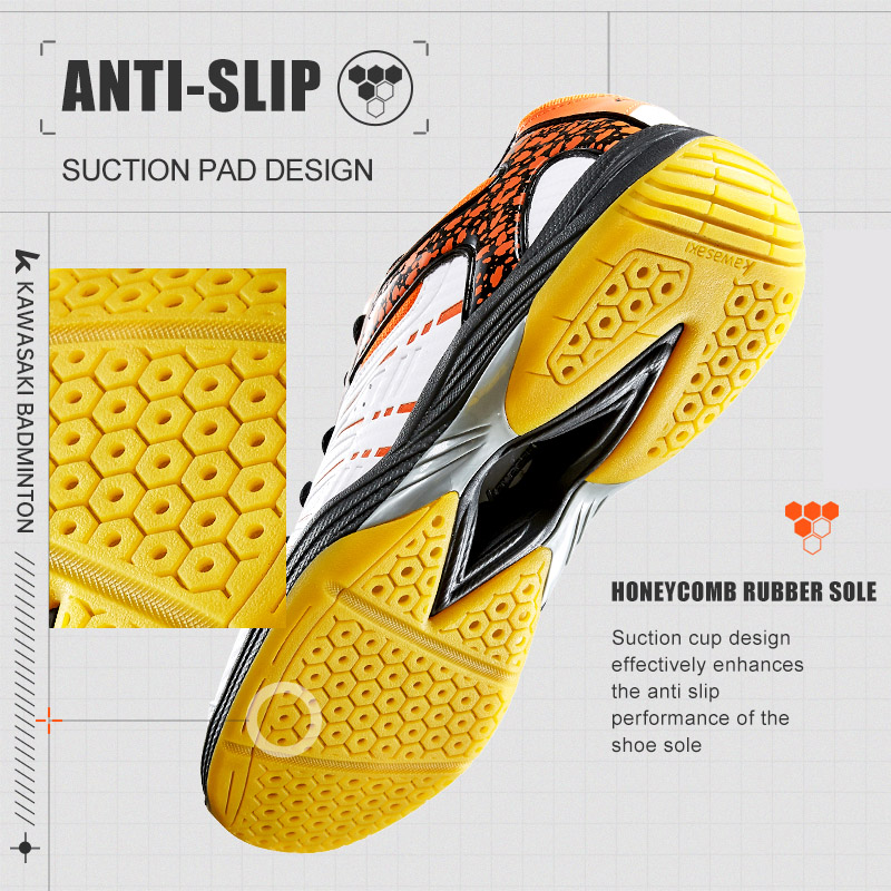 Zapatos de bádminton Kawasaki, - Badminton Victor reseña y precio